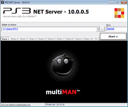 Ps3 net server