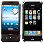 iphone vs android g1