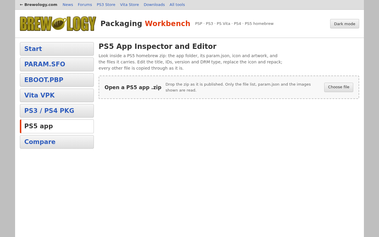 The PS5 App Editor